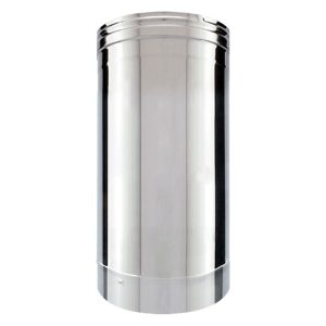 Tubo de chaminé em Inox simples 50cm