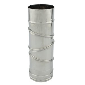 Curva regulável 0º à 90º para chaminé em Inox simples