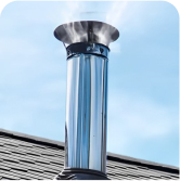 Tubos chaminé parede simples