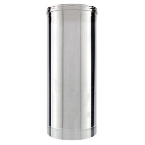 Tubo de chaminé em Inox simples 1m