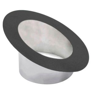 Remate Inclinado para acabamento em Inox Preto / antracite