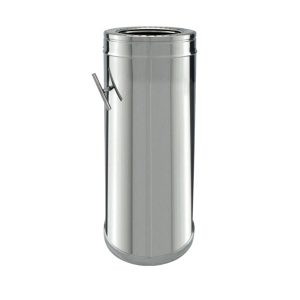 Tubo c/registo parede dupla isolado 50cm