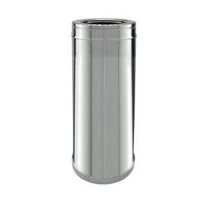 Tubo rígido Inox parede dupla isolado 50 cm