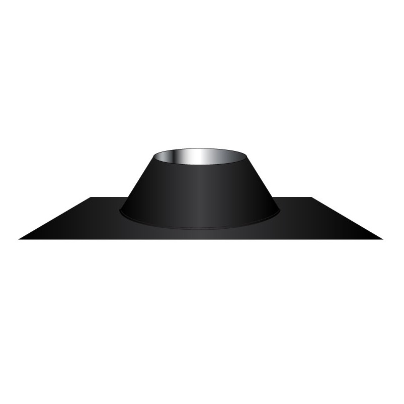 Solin alumínio Inox pente 5º/40º Preto-anthracite - Imagem 2