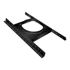Suporte placa para tubagem chaminé Inox Preto / antracite